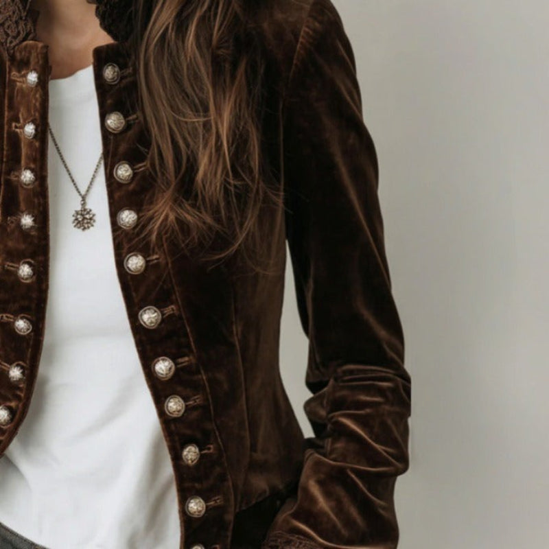 BECKY VALVET JACKET