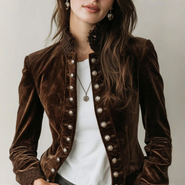 BECKY VALVET JACKET