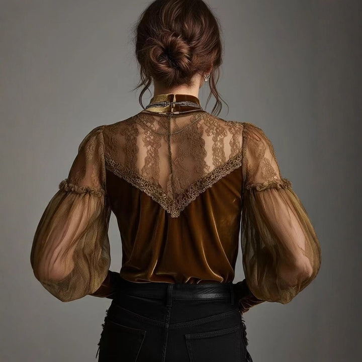 ADRIANA TURTLE-NECK TOP