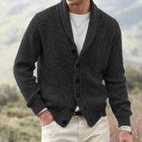 Ryder - Retro Men's Knitted Cardigan