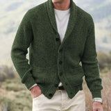 Ryder - Retro Men's Knitted Cardigan